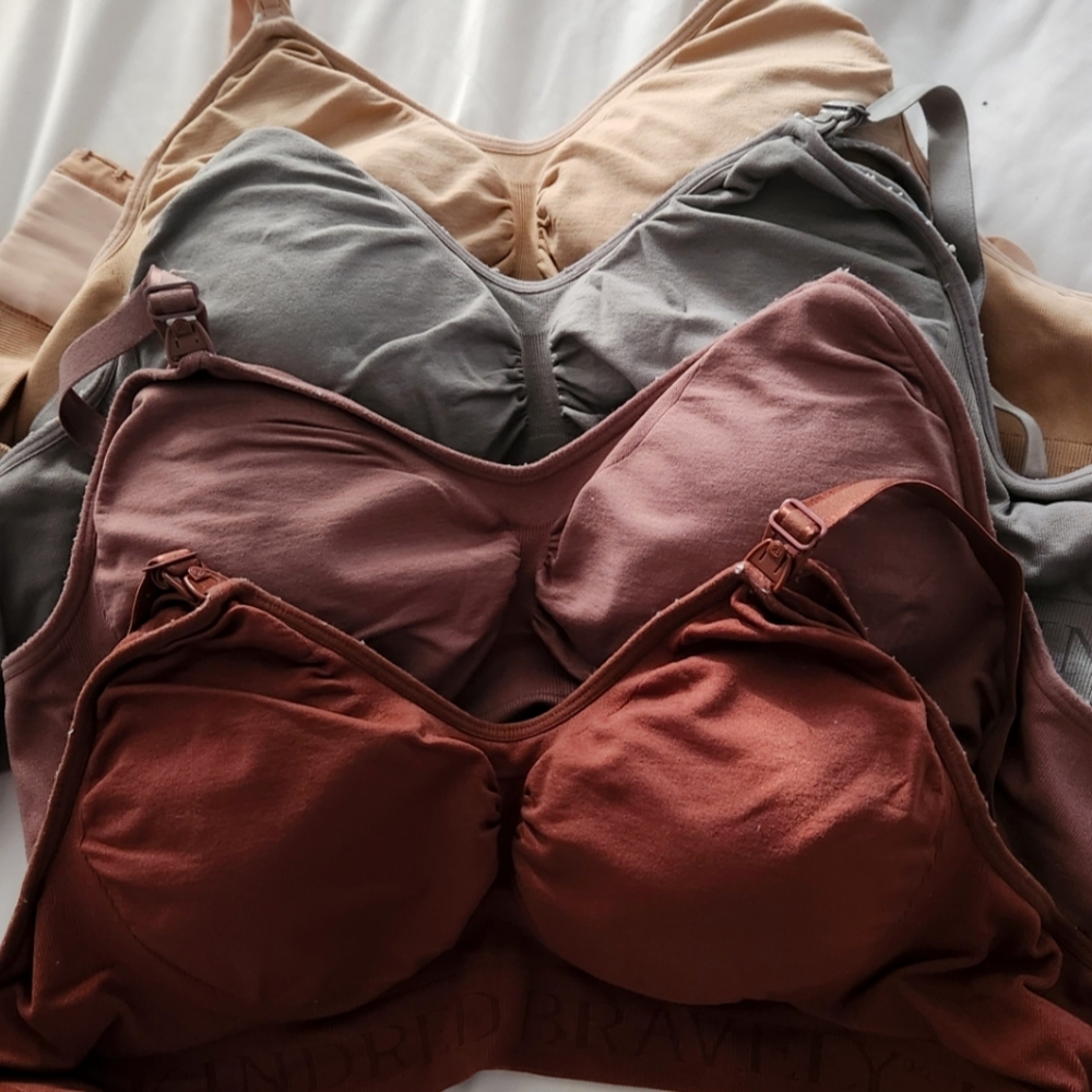 Set of 4 Kindred Bravely Sublime Nursing Bras